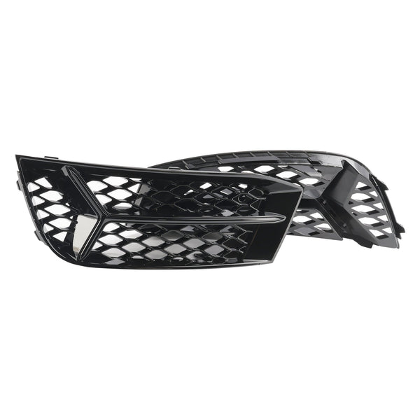 2017-2020 Audi A3 Front Bumper Grill Fag Light Cover Lamp Frame Trim