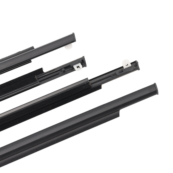 2004-2009 Toyota Prius 4PCS Door Glass Belt Outer Molding Weatherstrip