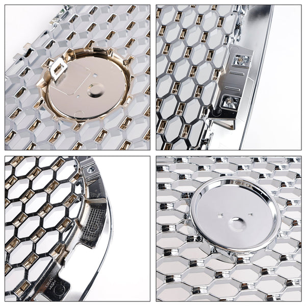 2016-2020 Jaguar F-Pace X761 Grille a griglia per paraurti anteriore cromata generica