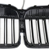 2019-2022 BMW 7 Série G11 G12 Dvojitá slabora Gloss Black Front Grill Grille Generic
