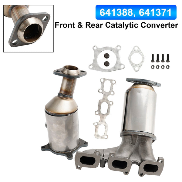 Convertisseur catalytique avant et arrière Ford Explorer 3,5 L 2011-2012 641388 641371 générique