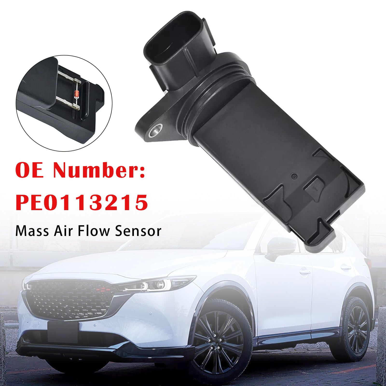 Luftmassesensor PE0113215 for Mazda CX-5 Mitsubishi Outlander 2010-2022