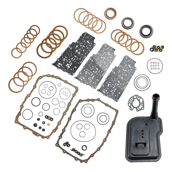 2009-2021 Chevrolet EXPRESS 1500 6 SP R/4WD V6 4.3L V8 4.8L 5.3L 6L80E 6L80 Transmission Master Rebuild Kit 24236931 34677P