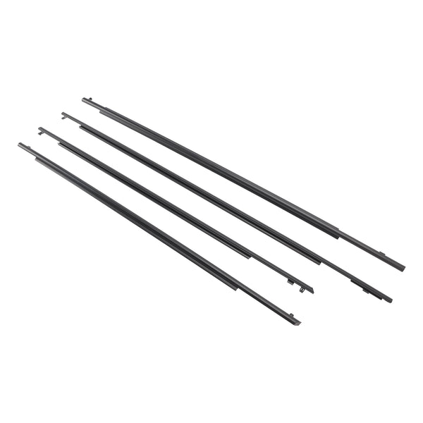 2010-2015  Toyota Prius 4PCS Door Glass Belt Outer Molding Weatherstrip