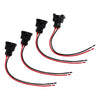 4-EV1 Fuel Injector Connector Plug Clip Pigtail Quick Disconnect Fit Daewoo