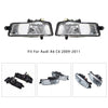 2009-2011 Audi A6 C6 Pair Front Bumper Driving Fog Light Lamps 4F0941699A 4F0941700A Generic