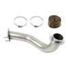 Scarico downpipe Chevy Silverado e GMC Sierra L5P 6.6L Duramax Diesel 3.5