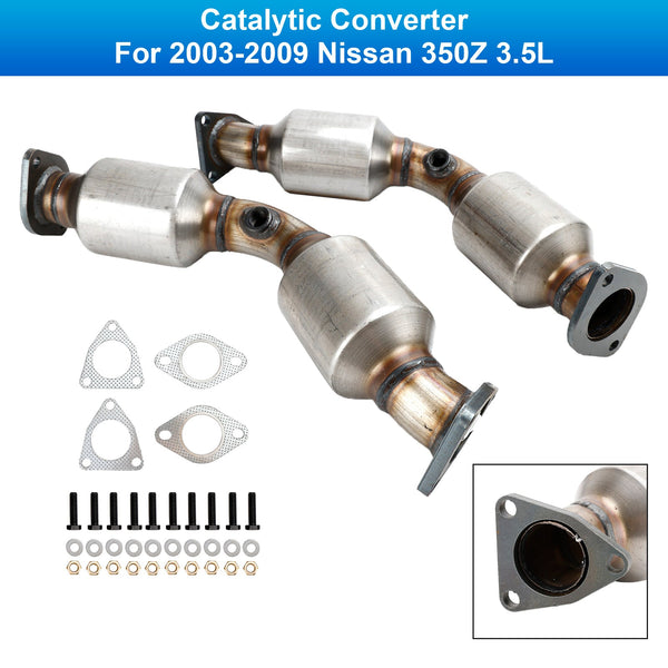 Convertisseur catalytique avant gauche et droit Nissan 350Z 3,5 L 16197 16198 générique 2003-2009