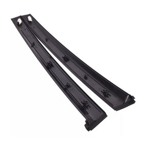 Left&Right Door Garnish Trim Pillar Sash Set SLJ-1173A-BK For Honda Civic 92-95