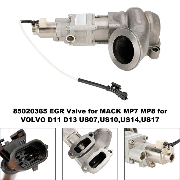 Valvola EGR Mack MP7 MP8 2008-2020 85020365 Generica