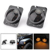 2007-2015 Jeep Wrangler JK 2 luces de giro LED para guardabarros delantero, marcador lateral de estacionamiento, genéricas