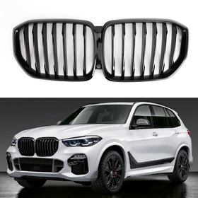 2018-2021 BMW X5 40i Gloss Black Front Kidney Grille Performance Genérico