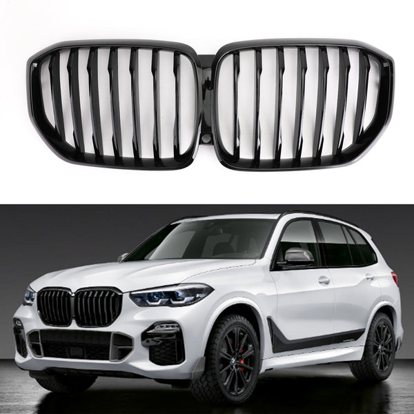 2018-2021 BMW X Series G05 X5 Gloss Black  Front Kidney Grill Grille Performance Generic