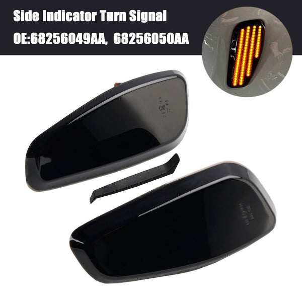 2014-2021 Jeep Renegade BU Røkt LED Blinker Side Blinklys 68256049AA