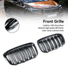 2016-2018 BMW X1 F48 F49 2PCS Gloss Black Front Kidney Grill Grille Generic