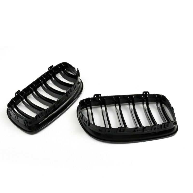 Rejillas delanteras de riñón de doble costilla para BMW E90/E91 LCI Serie 3 2008-2012