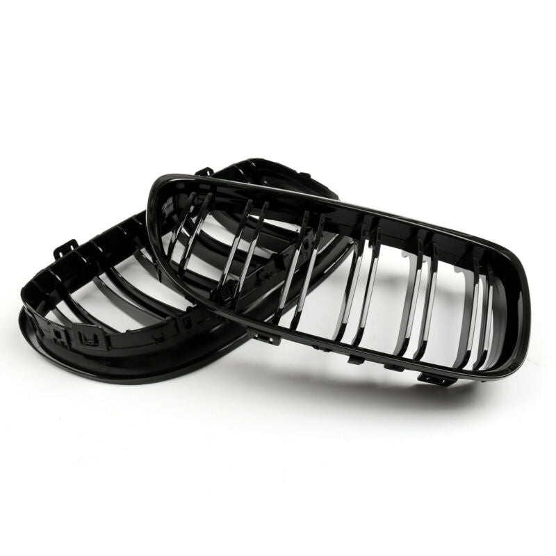 Rejillas delanteras de riñón de doble costilla para BMW E90/E91 LCI Serie 3 2008-2012