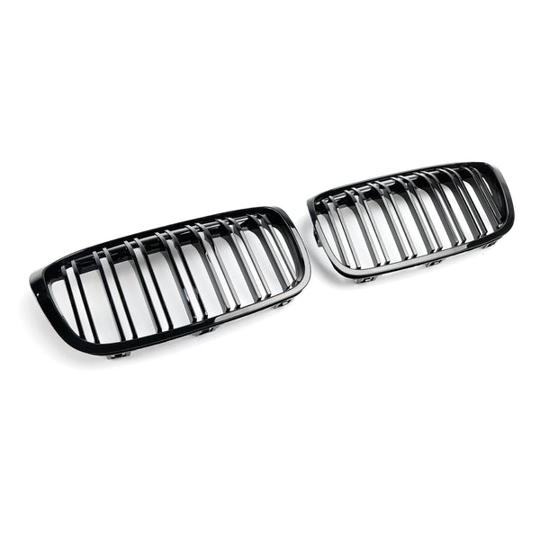 2018-2021 BMW Série 2 F45 F46 2PCS Gloss Black Front Kidney Grill Grille Genérico