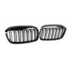 2018-2021 BMW Série 2 F45 F46 2PCS Gloss Black Front Kidney Grill Grille Genérico