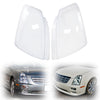 2Pcs Front Headlight Lens Cover Shell Clear For Cadillac STS 2005-2011