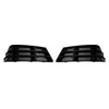 2016-2018 Audi A4 B9 Standard Version into RS4 Style 2PCS Front Fog Light Grille Lower Bumper Grill 8W0 807 681 R 8W0 807 682 R Generic