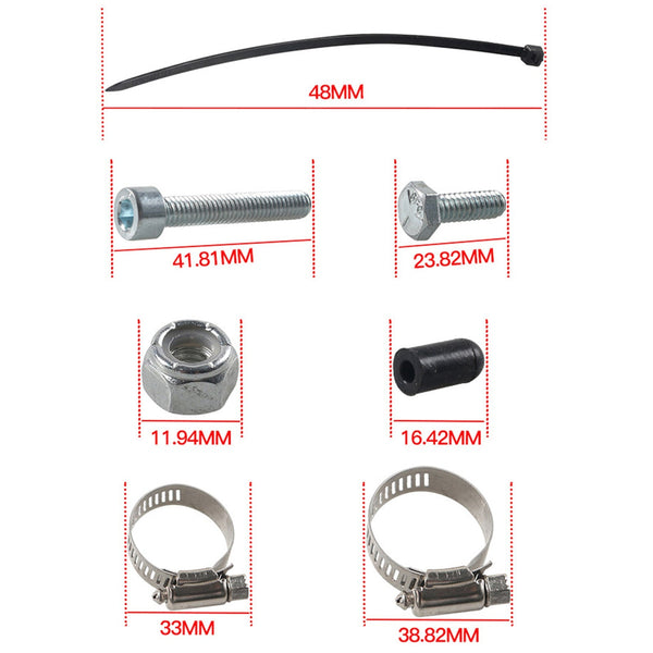 Ford F250 F350 F450 6.7L Diesel 2011-2022 Super Duty Tubo de escape silenciador de 4