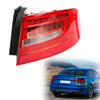 2013, 2015-2016 Audi A4 Quattro (submodel: Premium, Premium Plus) Rear Tail Light Lamp 8K5945101AC Generic