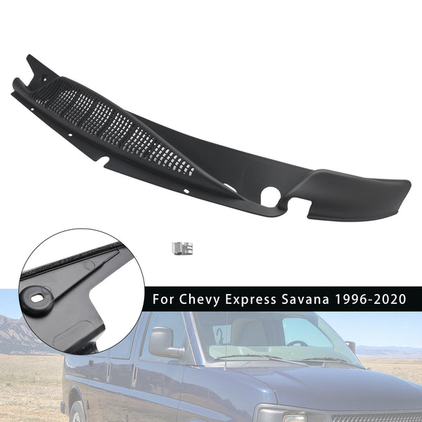 1996-2020 Chevy Express 1500 2500 3500 Left Driver Side Windshield Wiper Cowl Vent 25826329 Generic