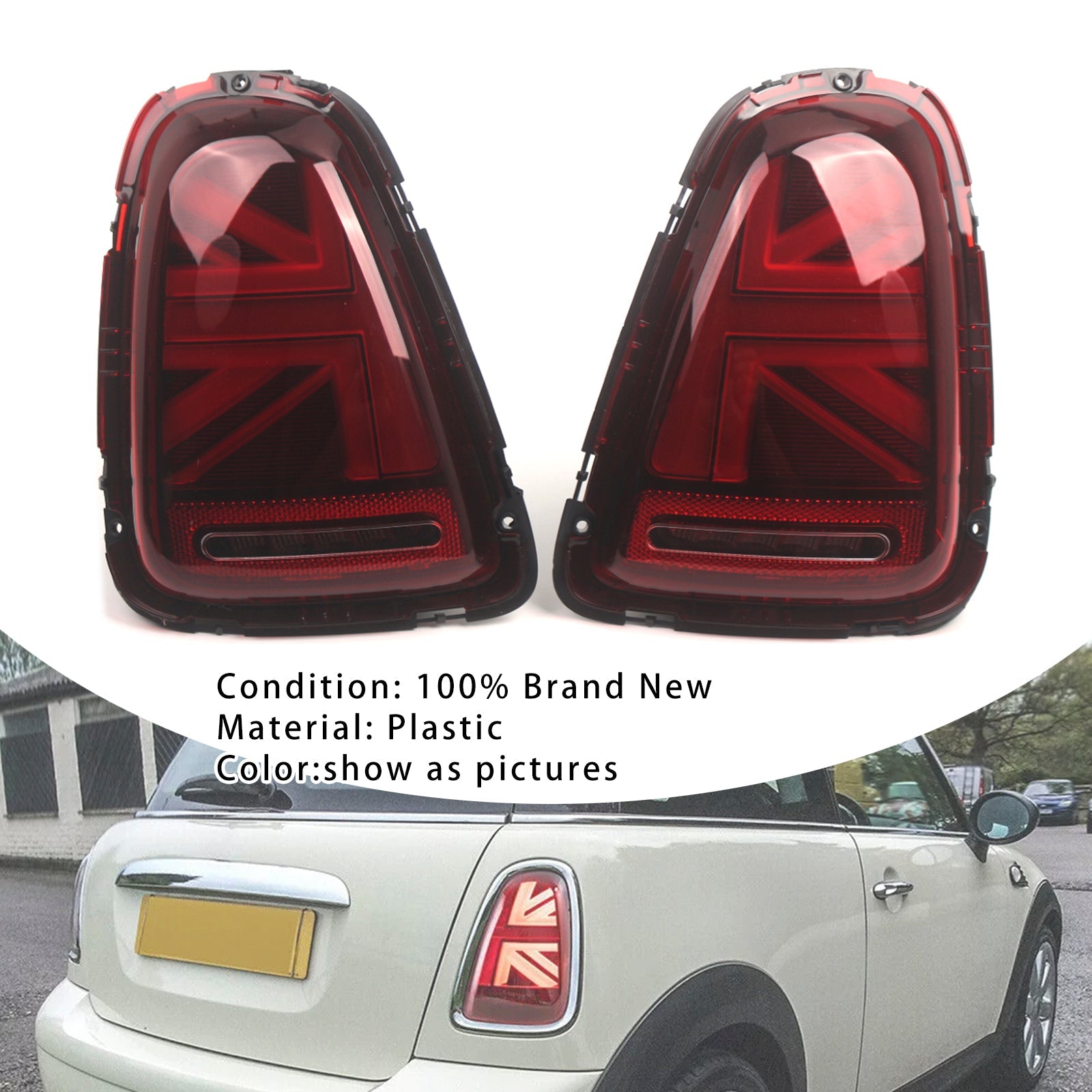 2009–2015 BMW Mini Cabrio R57 L&R LED-Rückleuchten 63212751307 (Standard)