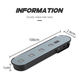 4Pcs Car Door Decoration Safety Light Warning Flashing Automatic Sensing Light