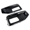 Fog Light Lamp Cover Gloss Black Trim Pair For GMC Yukon / Yukon XL 2015-2020