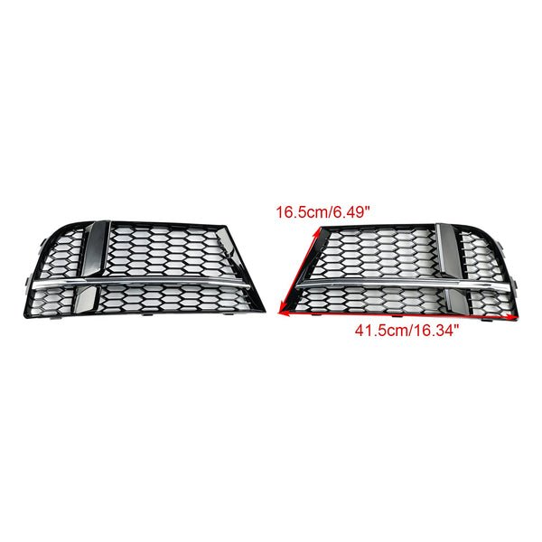 2017-2019 Audi A3 S-Line 8V Couvercle de phare antibrouillard avant Grille de calandre 8V3807681AE 8V3807682Q Générique