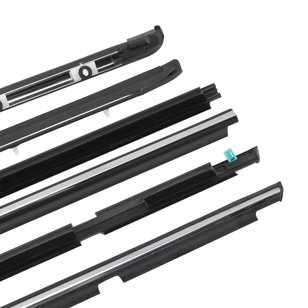 6pcs Quarter & Door Belt Moulding Weatherstrip For Toyota Lexus GX470 03-09