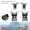 1997 Ford F250 HD Dobradiça superior e inferior da porta 4 PCS Dobradiça frontal superior inferior da porta 925-066 925-068 Genérico