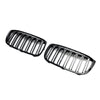 2018-2021 BMW 2 Series F45 F46 2PCS Gloss Black Front Kidney Grill Grille