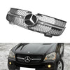 2007-2009 Mercedes Benz Clase GL X164 GL450 Rejilla de parachoques delantero con diamantes cromados 1648880223 genérico