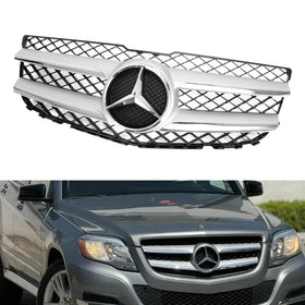 Benz 2013-2015 GLK350 4Matic Sport Utility 4-Door 2048802983 Front Upper Hood Bumper Grill Replacement