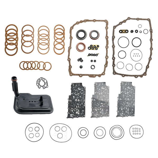 2006-2009 Cadillac XLR, XLR-V 6 SP RWD V8 4.4L 4.6L 6L80E 6L80 Kit de reconstrucción maestra de transmisión 24236931 34672P Genérico