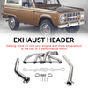 1966-1974 Ford Bronco 2.8L, 3.3L Cabeçalhos de escapamento de aço inoxidável adequados para Ford Mustang genérico