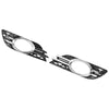 2008-2009 Mercedes-Benz E-Class W211 E300 Front Fog Light Grill Chrome Trim Cover Set 2118850822