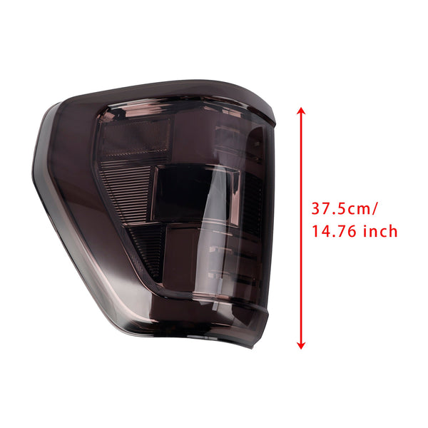 2021-På Ford F150 Venstre & Høyre baklys glødelampe oppgradert Raptor-stil LED FO2818159 Generisk