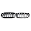 2018-2021 BMW Série 2 F45 F46 2PCS Gloss Black Front Kidney Grill Grille Genérico