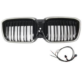 2022-2024 BMW IX3 G08 LCI Dobbeltlatglans Black Front Nyr Grill Grille Generisk
