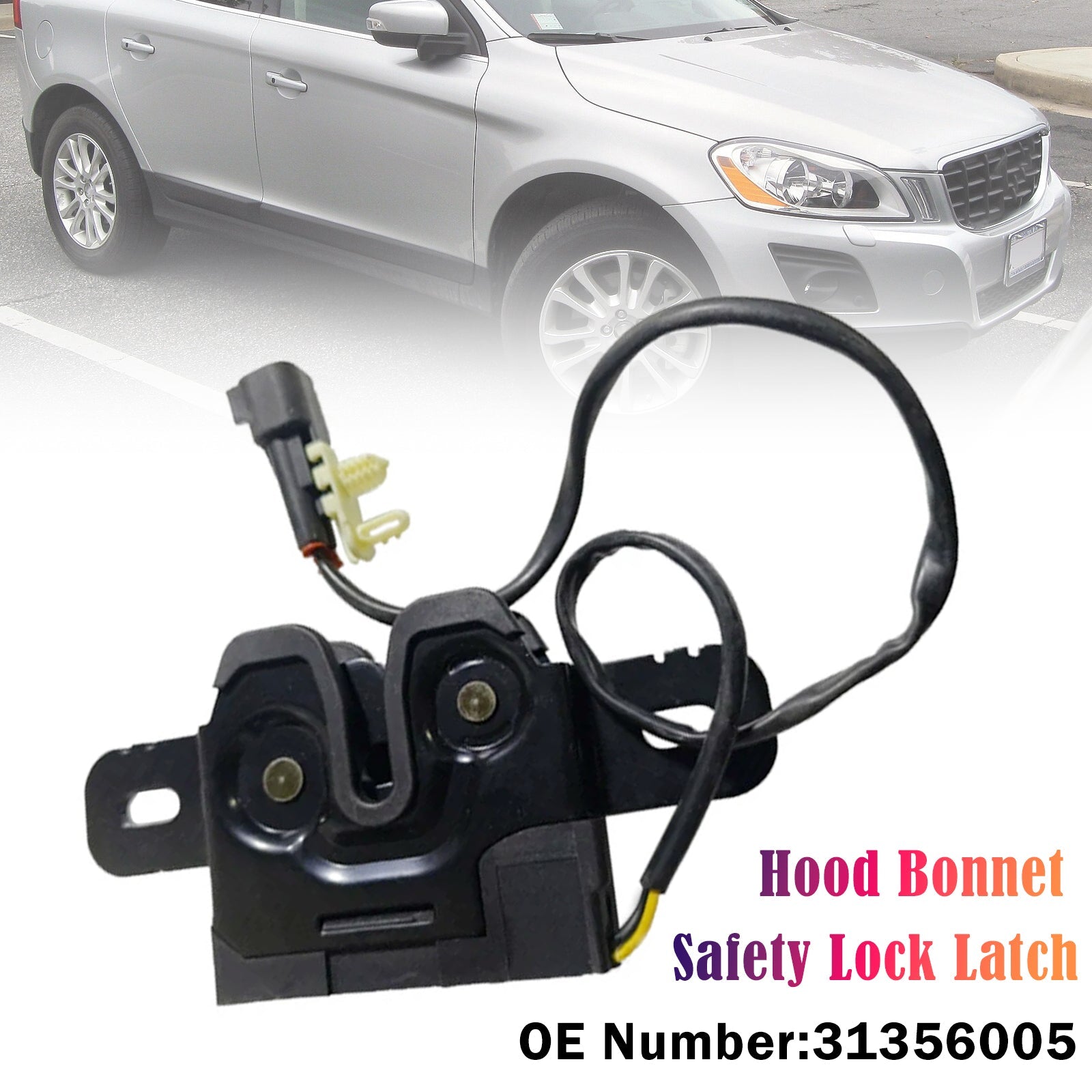 Volvo XC60 2010-2017 panserpanser sikkerhetslås 31356005