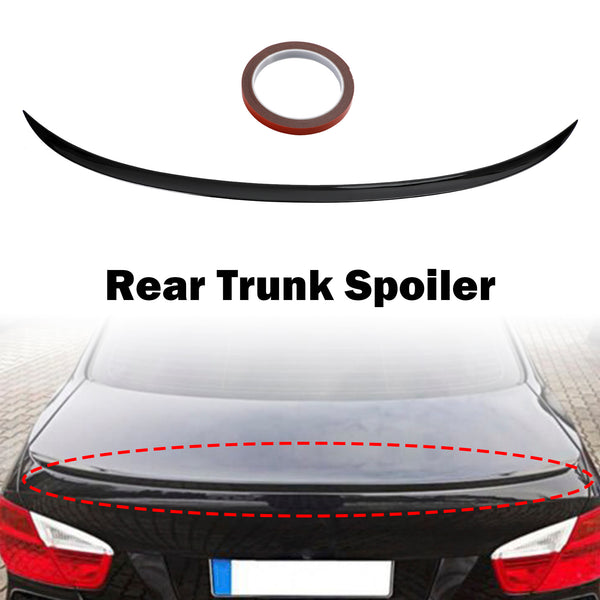 2005-2011 BMW E90 Série 3 Berline Noir Brillant Coffre Arrière Spoiler Lèvre Aile Générique