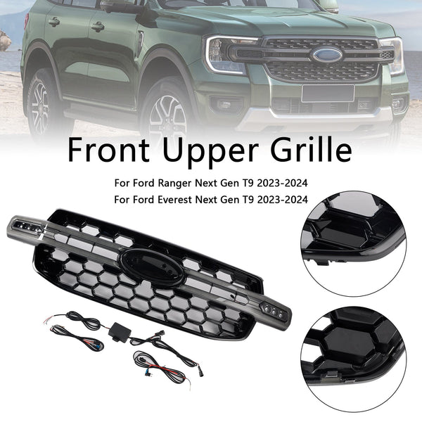 2023-2024フォードレンジャーエベレスト次のジェンワイルドトラックフロントバンパーグリルグリルジェネリック
