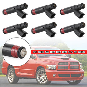 2002-2003 Dodge Ram 1500 4.7L V8 8 inyectores de combustible 53032145AA 812-12144 genérico