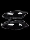Pair Front Headlight Lens Cover Shell Clear For Jaguar XJ XJL 2010-2019