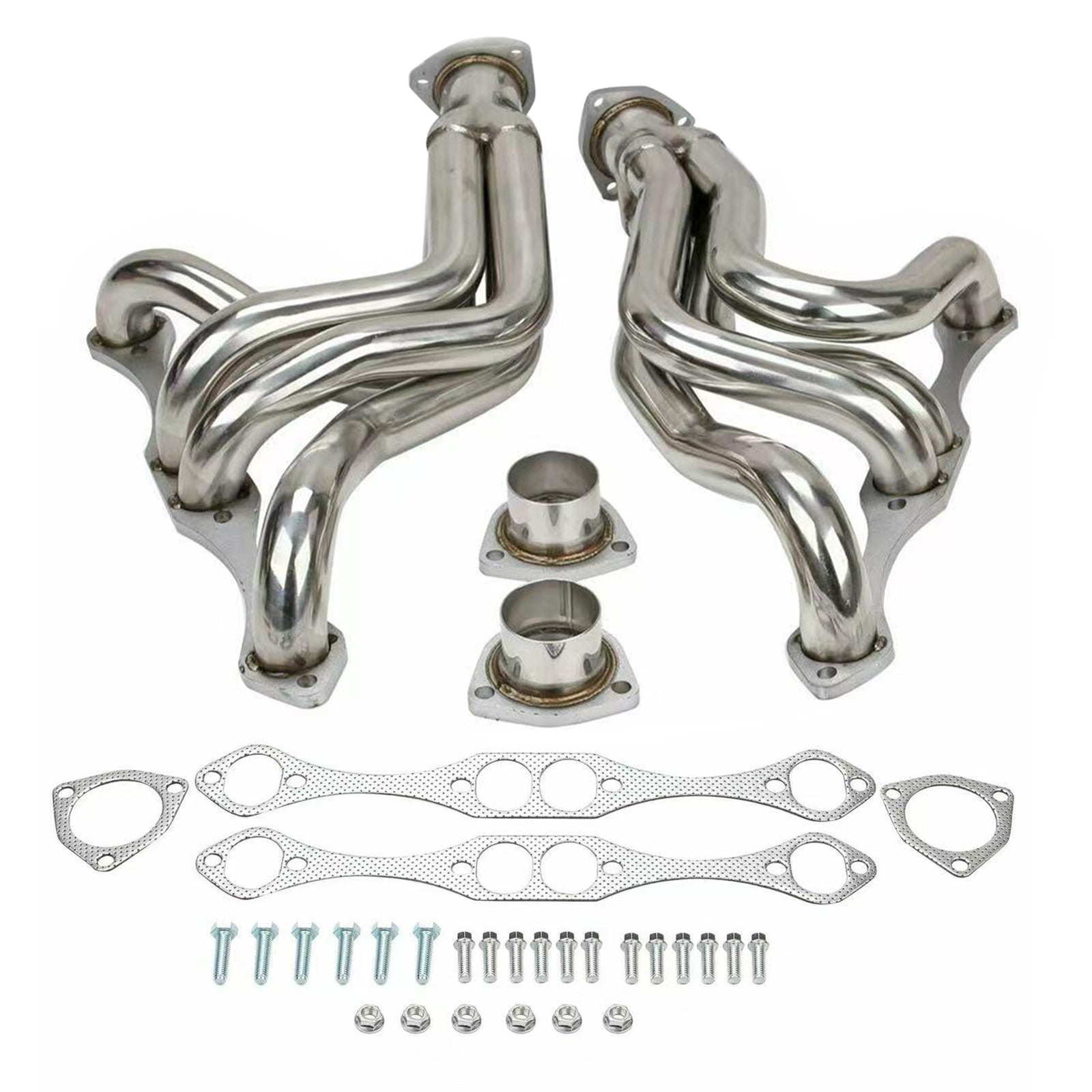 Chevy Car 150 210 Bel Air 1955-1957 Small Block Avgasgrenrör Header