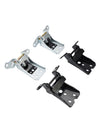 Bisagra de puerta superior e inferior para camión Ford F350 1980-1997, 4 piezas, bisagra de puerta superior inferior delantera 925-066 925-068 genérica